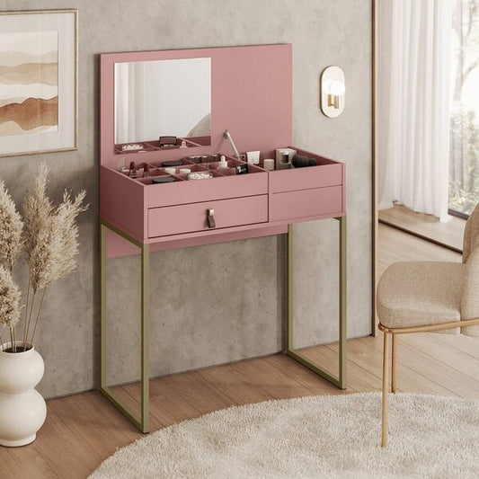 Penteadeira Industrial Lady Design Inovador Rose